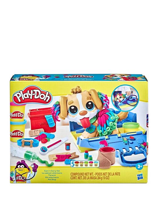 front image of play-doh-care-n-carry-vet