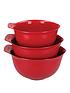  image of kitchenaid-set-of-3-red-mixing-bowls
