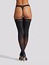  image of ann-summers-hosiery-lace-welt-opaque-hold-ups
