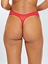  image of ann-summers-sexy-lace-planet-thong-red