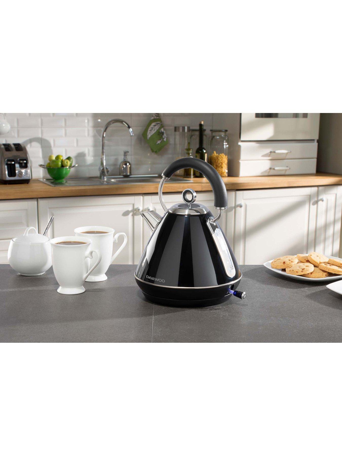  image of daewoo-kensington-bundle--black-kettle-4-slice-toaster-microwave