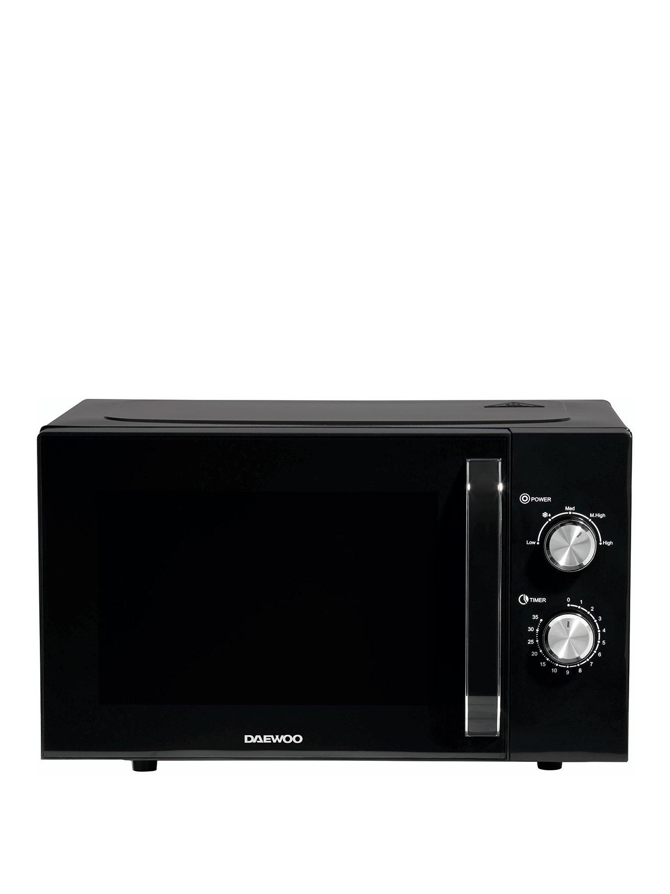 Daewoo 23L BLACK 800W Microwave KOR8A07