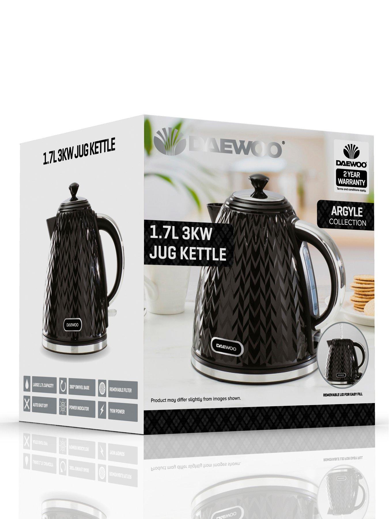  image of daewoo-argyle-kettle--black