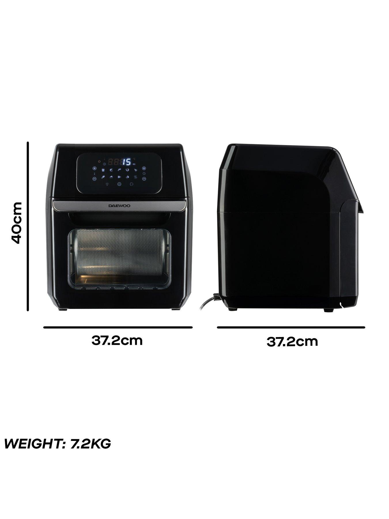  image of daewoo-12l-digital-rotisserie-air-fryer-oven