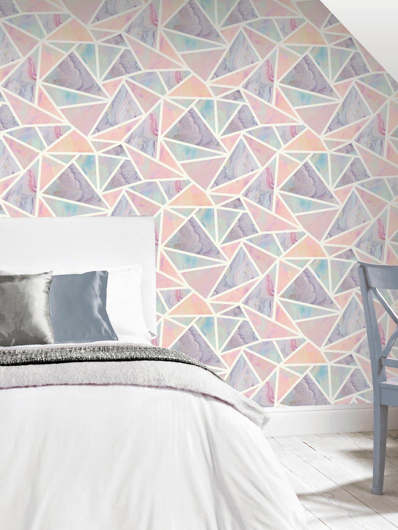 undefined Pastel Geo Wallpaper