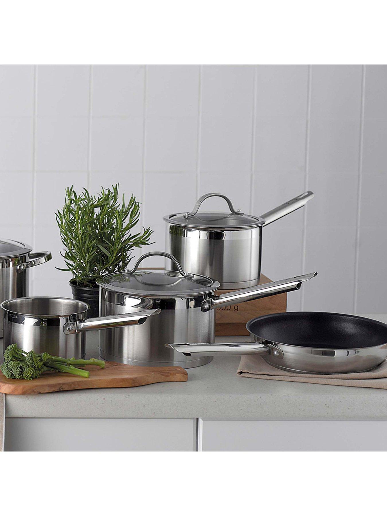  image of denby-stainless-steel-5-piece-pan-set