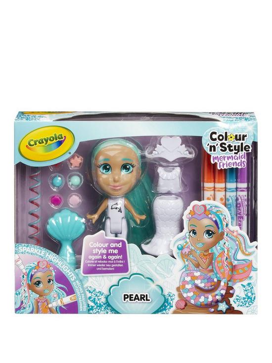 front image of crayola-colour-n-style-friends-mermaids-pearl