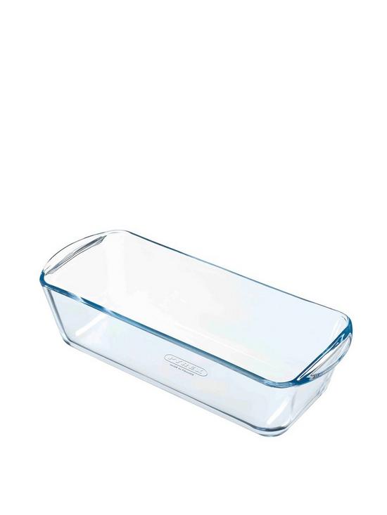 front image of pyrex-bake-enjoy-glass-loaf-dish-set