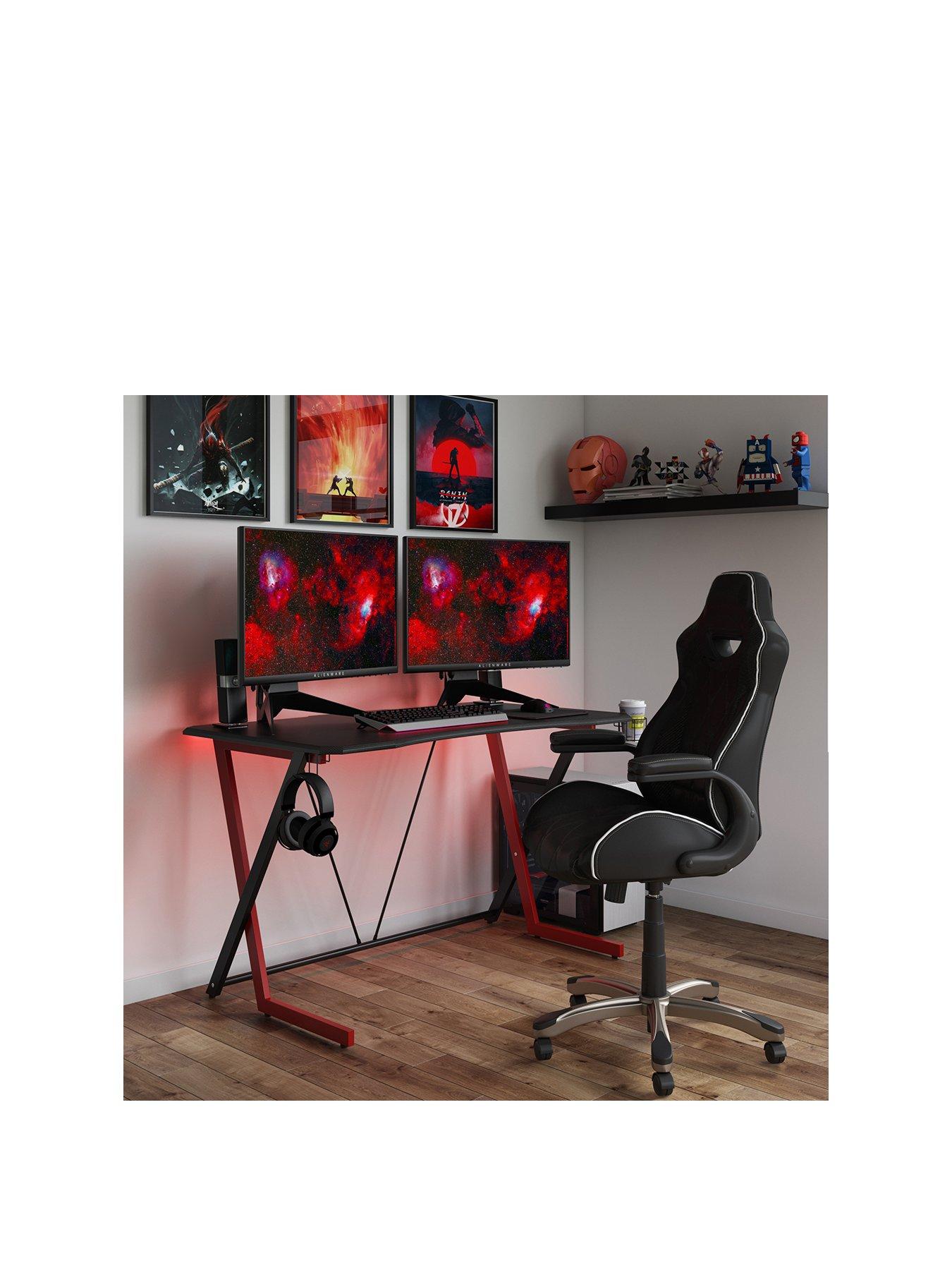  image of alphason-phantom-gaming-desk