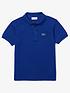  image of lacoste-boys-classic-short-sleeve-pique-polo-blue