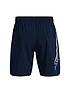  image of under-armour-training-woven-graphic-shorts-navywhite