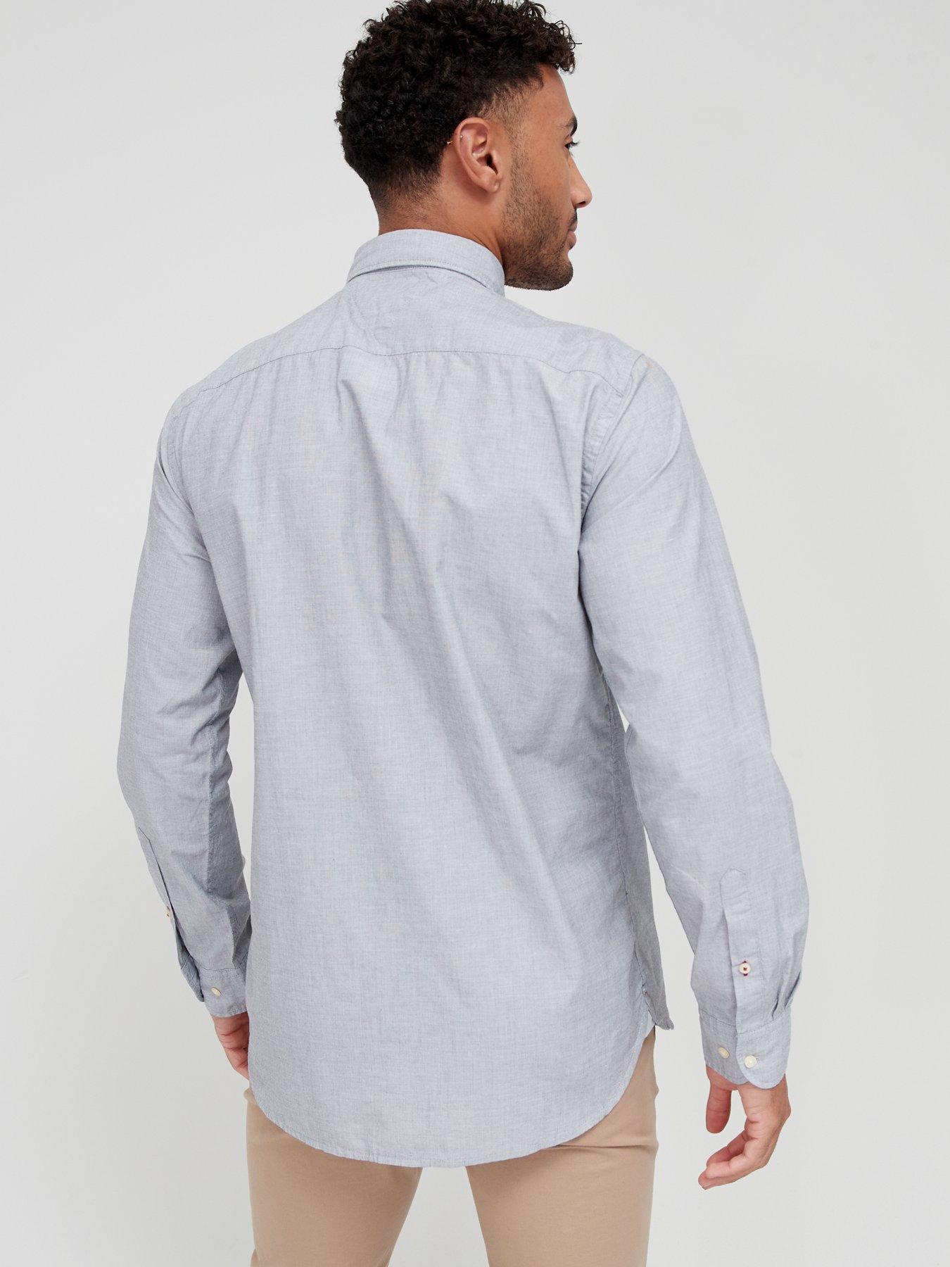 Tommy Hilfiger Natural Soft Poplin Shirt | littlewoods.com