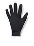  image of under-armour-training-mens-storm-liner-gloves-black