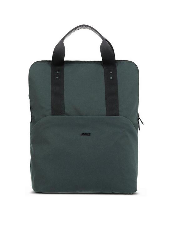 front image of joolz-backpack-green