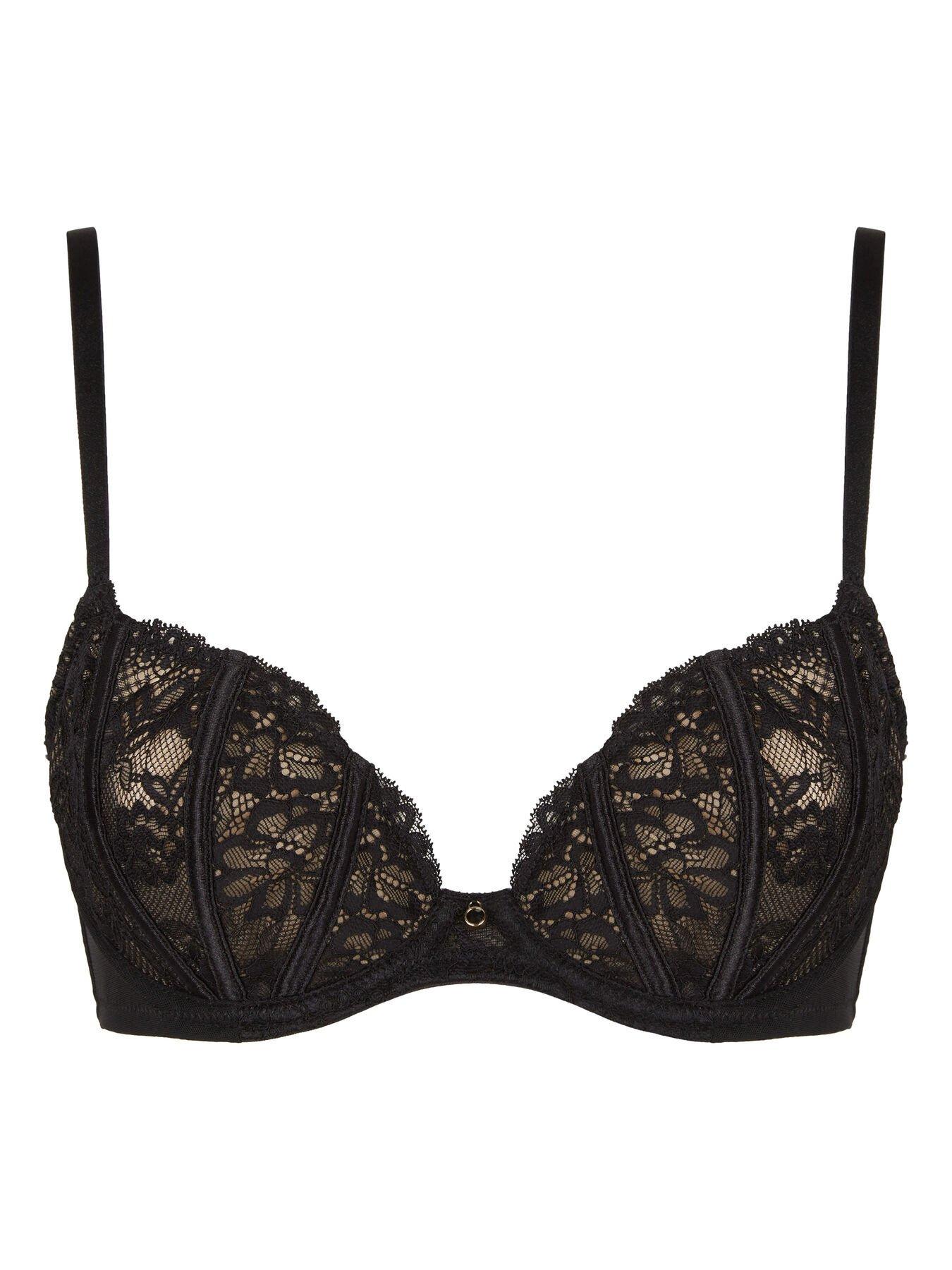  image of ann-summers-sexy-lace-planet-non-pad-black
