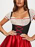  image of ann-summers-role-play-beer-maid-dress-black