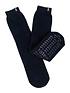  image of totes-thermal-recycled-original-slipper-sox-navy