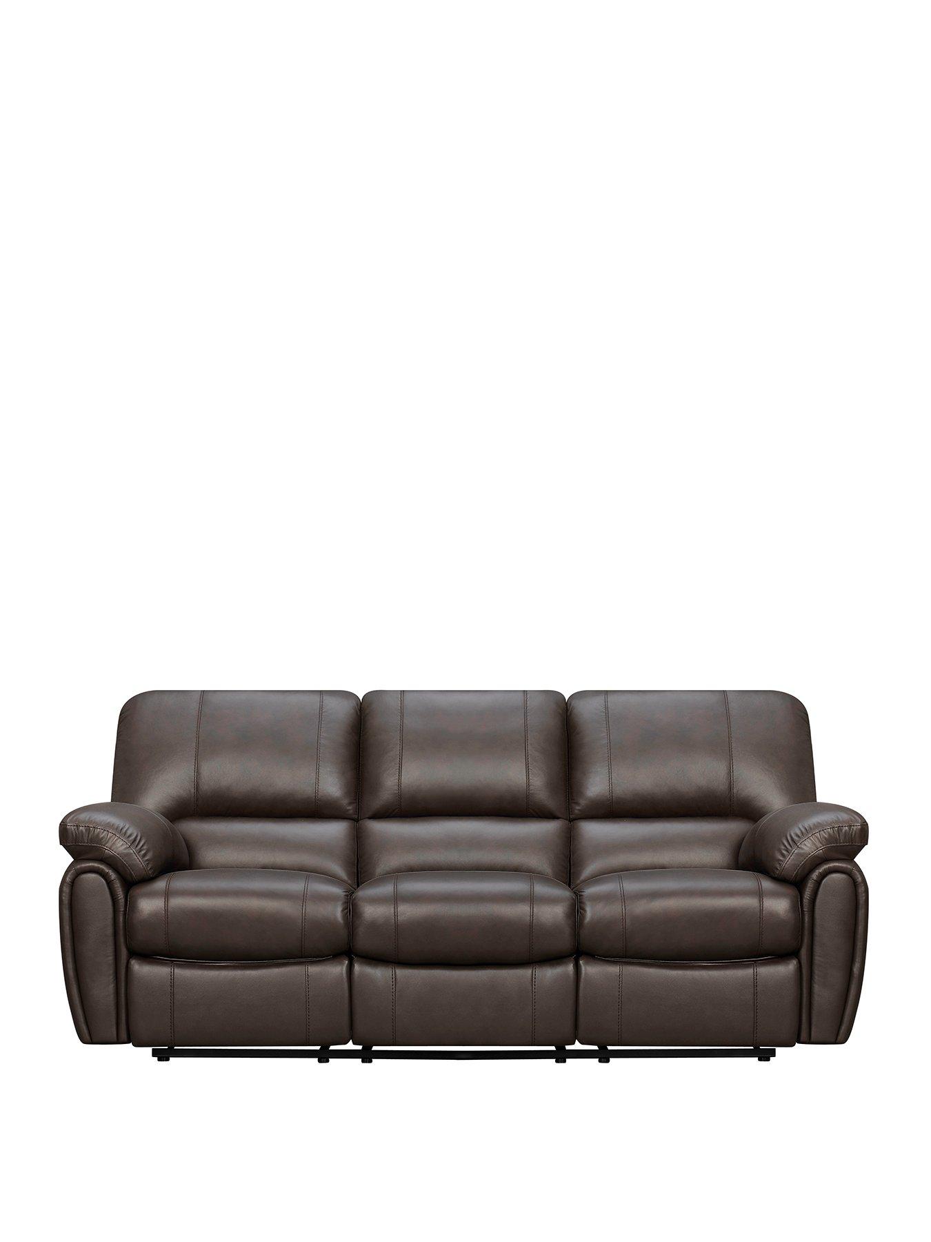 very-home-leightonnbspleatherfaux-leather-high-backnbsp3-seaternbsprecliner-sofa-brownnbsp--fscreg-certified
