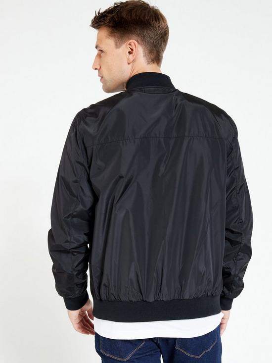 stillFront image of very-man-bomber-jacket-black