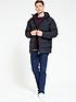  image of very-man-midweight-hooded-padded-coat-black