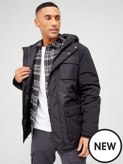 very-man-four-pocket-padded-jacket-black