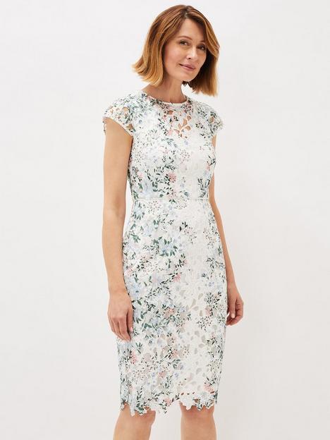 phase-eight-phase-eight-franky-fitted-printed-lace-dress