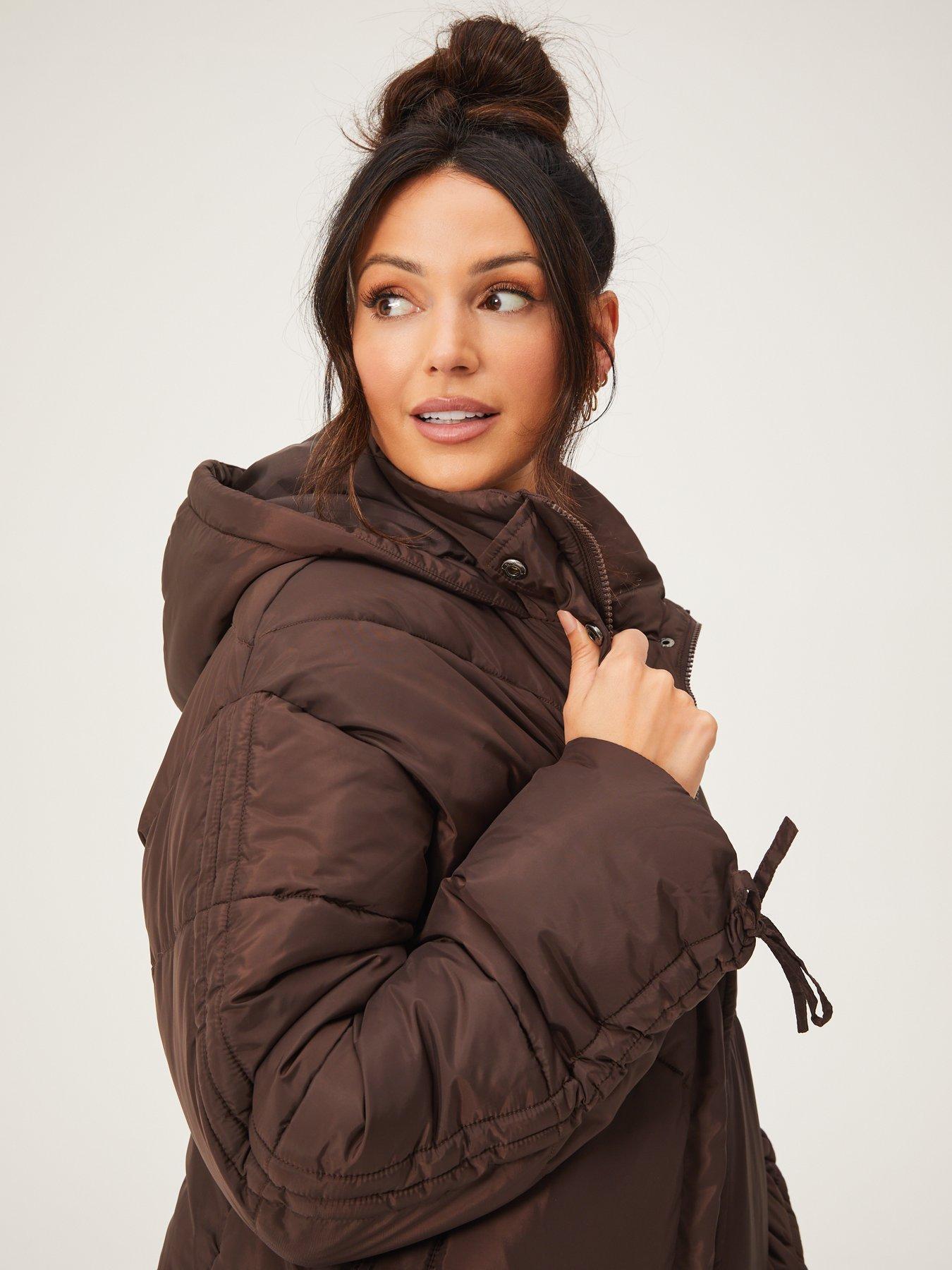 Michelle keegan sales padded coat