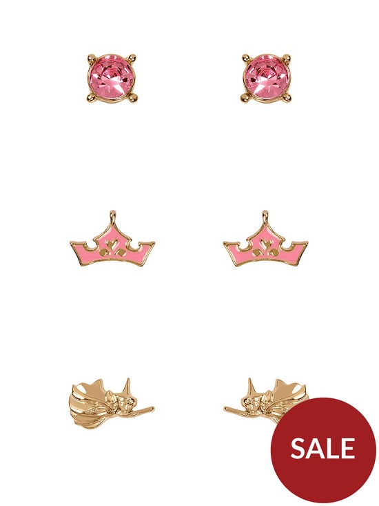front image of disney-princess-jewellery-set-of-3-earrings