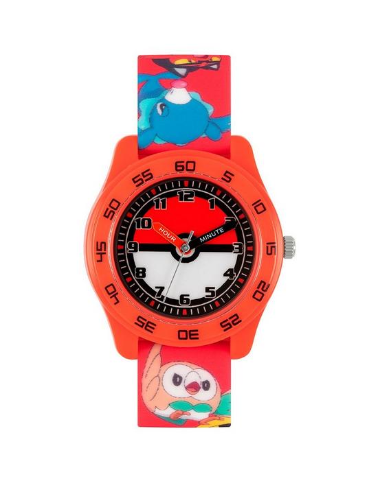 front image of pokemon-time-teacher-watch