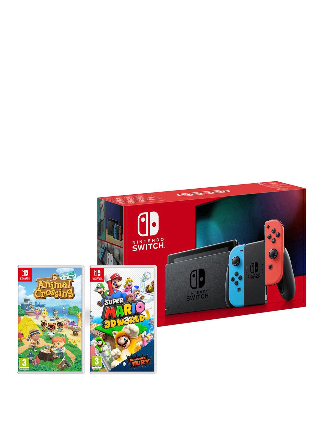 nintendo-switch-neon-console-with-super-mario-3d-world-amp-bowserrsquos-fury-amp-animal-crossing