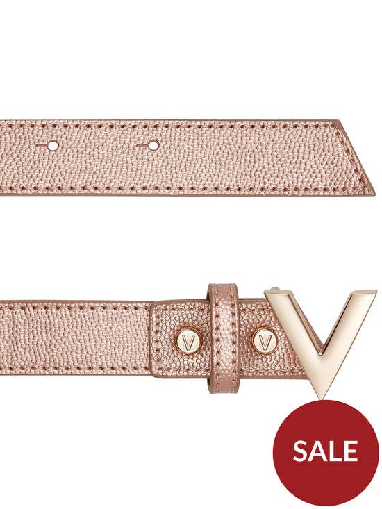 back image of valentino-bags-divina-belt-rose-gold