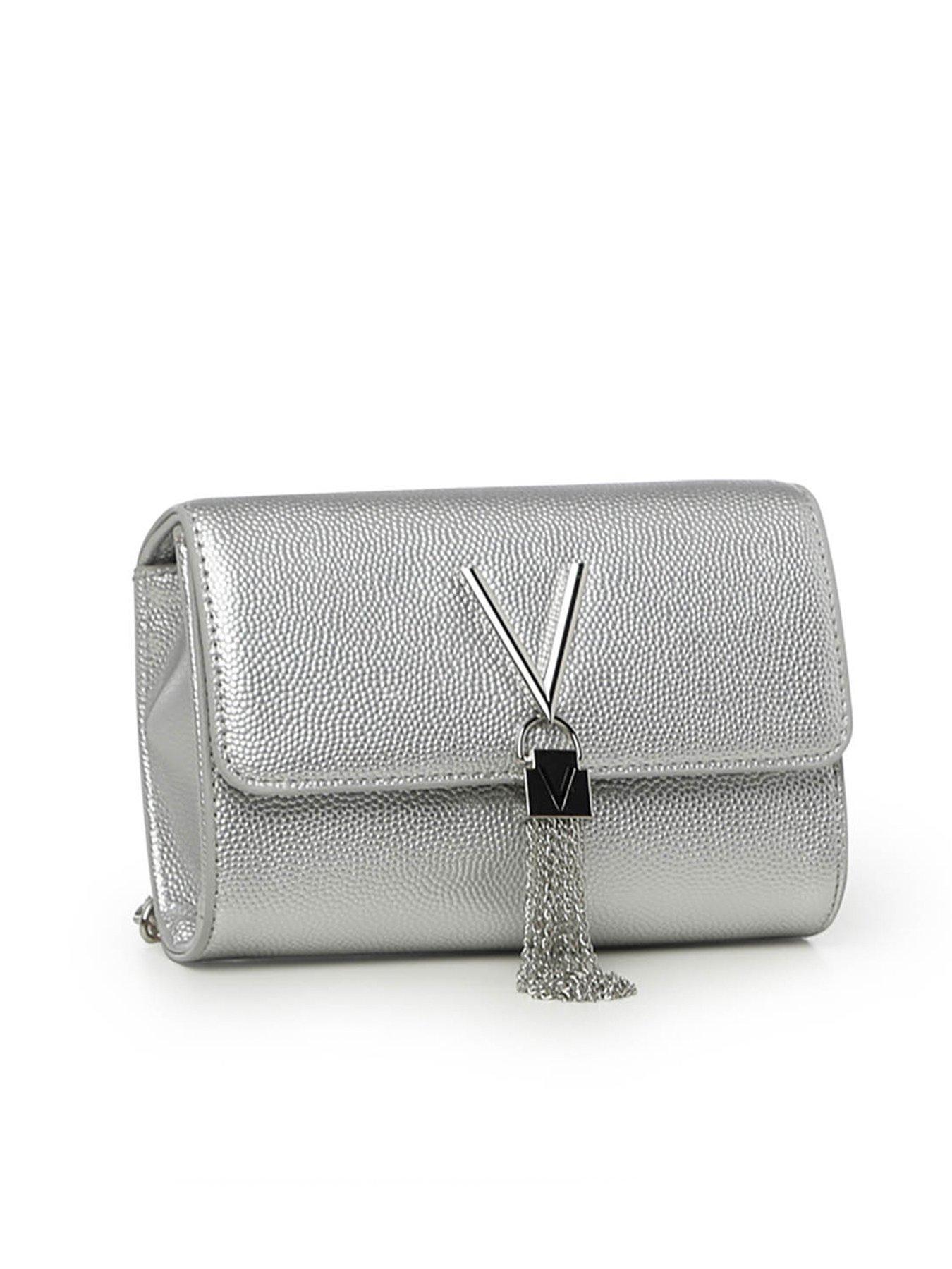 Valentino Bags Divina Crossbody - Silver littlewoods.com