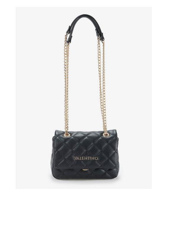 front image of valentino-bags-ocarina-crossbody-bag-black