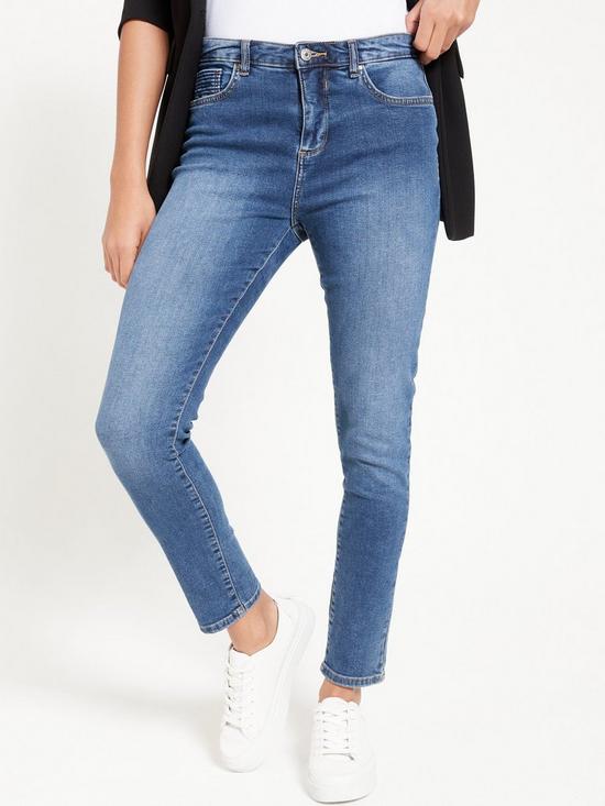 front image of everyday-regular-high-waist-relaxed-skinny-jean-mid-wash