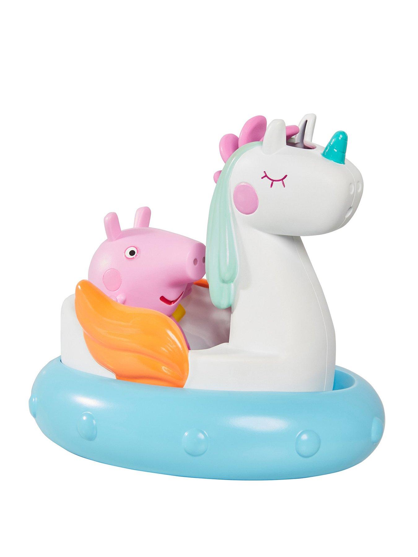 Peppa Pig Unicorn  &  Peppa Bath Float