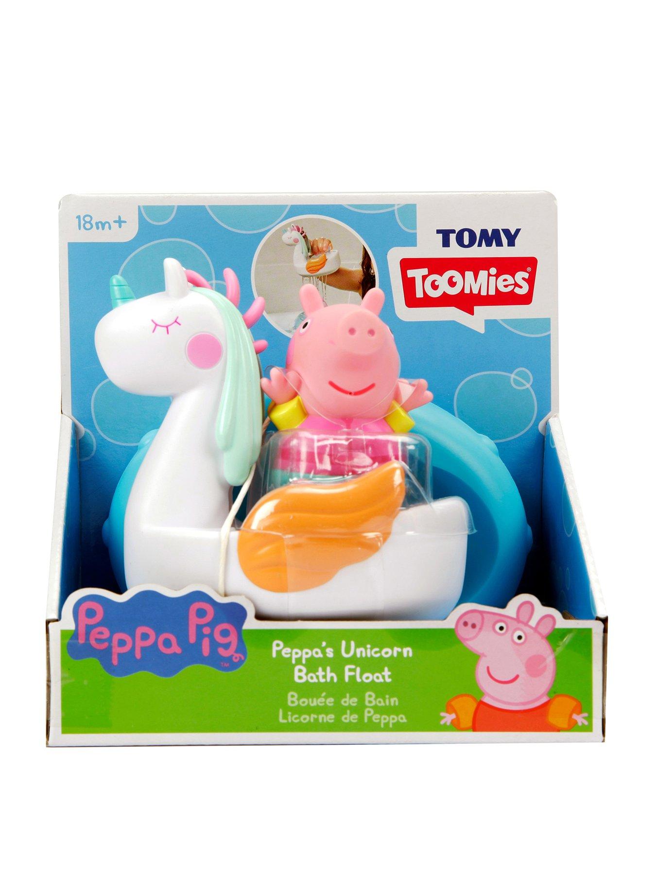  image of peppa-pig-unicorn-amp-peppa-bath-float