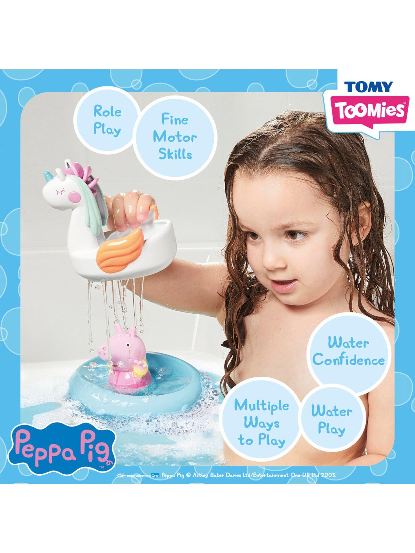 image of peppa-pig-unicorn-amp-peppa-bath-float