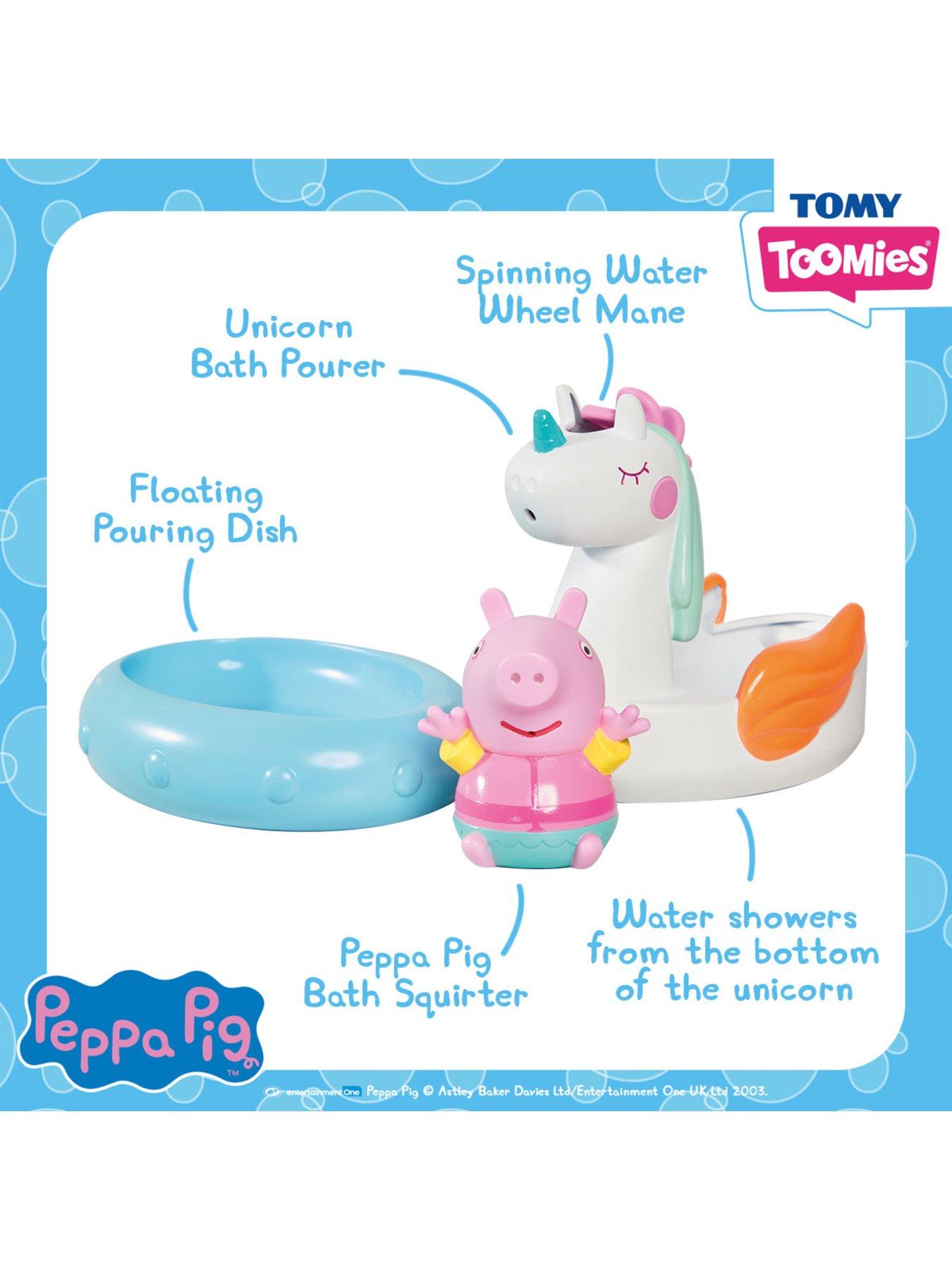  image of peppa-pig-unicorn-amp-peppa-bath-float