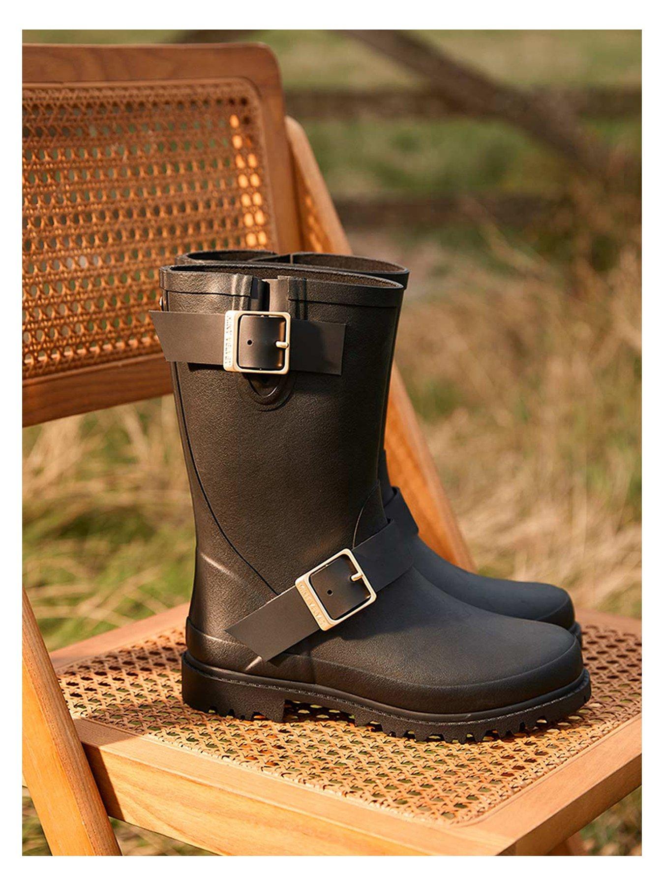 Buckle wellies sale