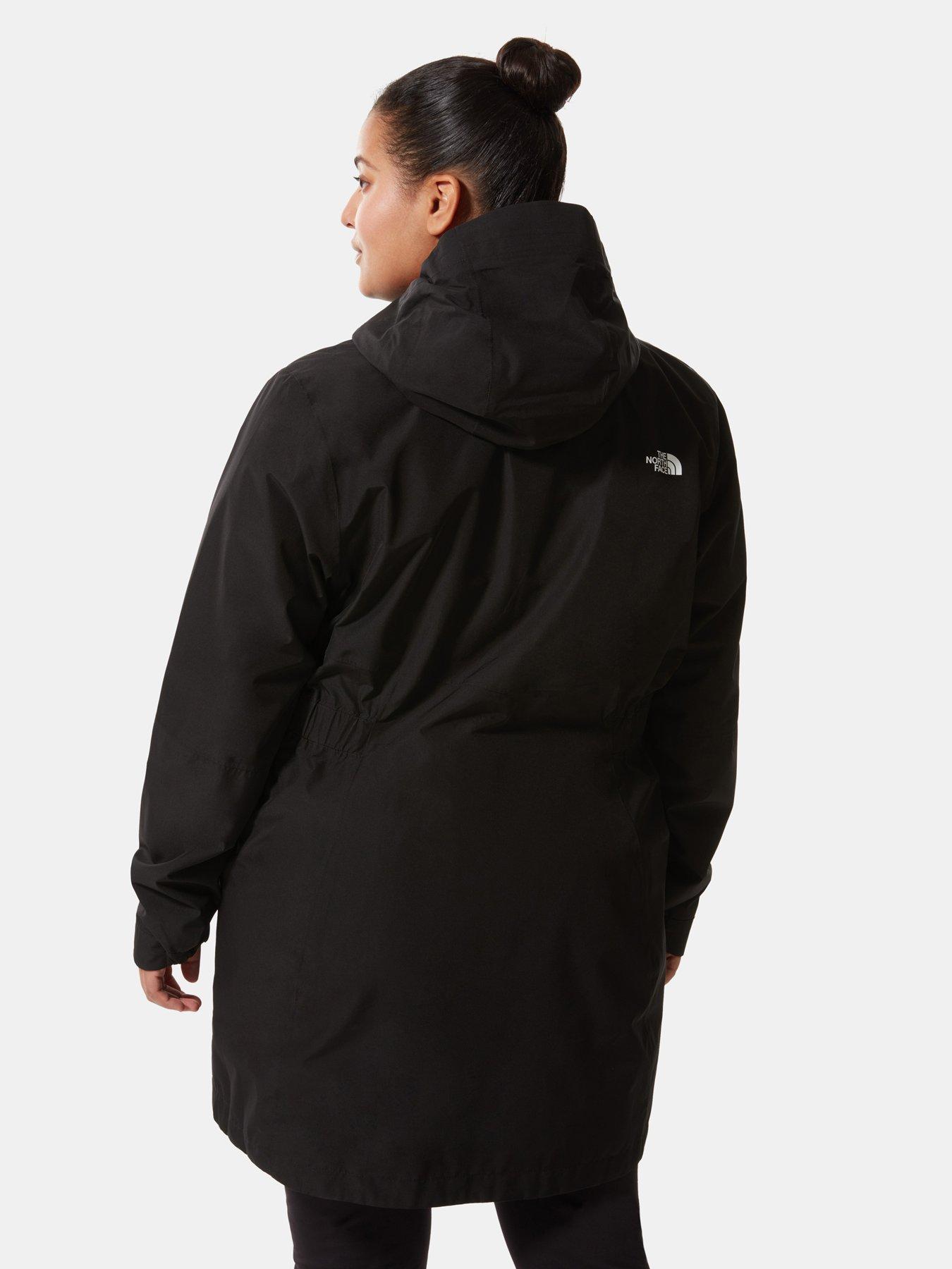 north face plus coat