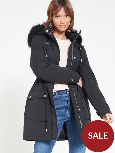 everyday-ultimate-parka-with-faux-fur-trim-black