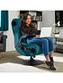  image of x-rocker-play-deluxe-teal-41-multi-stereo-audio-media-chair-with-vibration