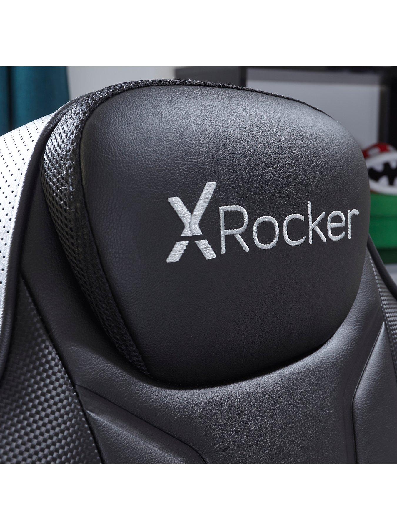 X Rocker Monsoon RGB 4.1 Stereo Audio Gaming Chair with Vibrant