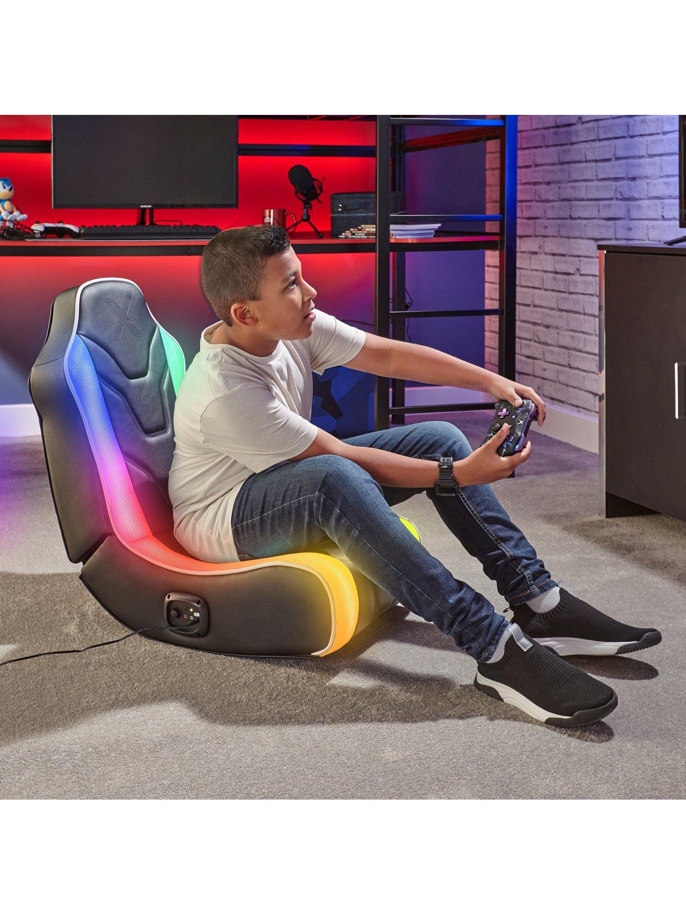 X Rocker Chimera LED RGB 2.0 Stereo Audio Gaming Chair with Vibrant LED