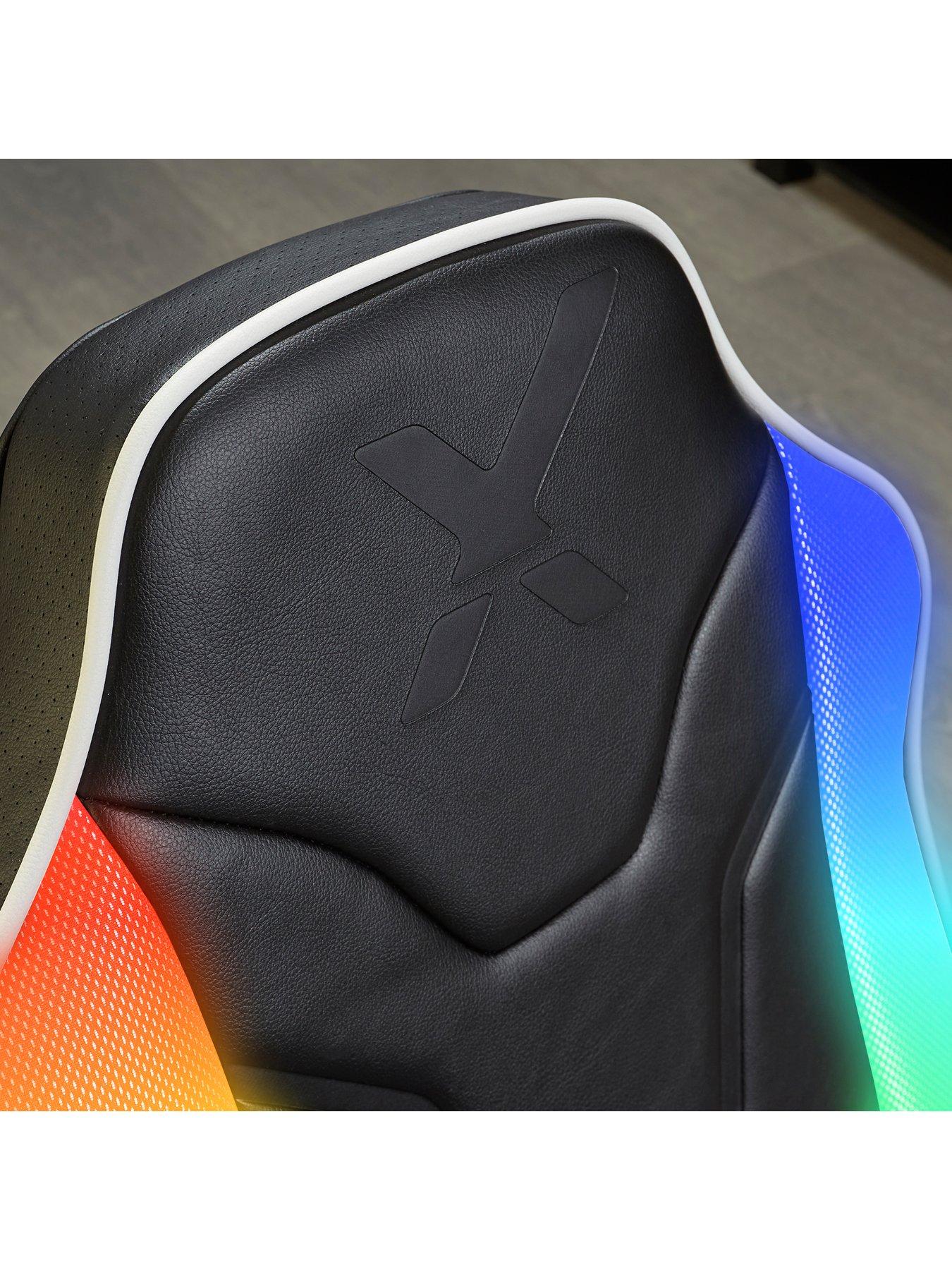  image of x-rocker-chimera-led-rgb-20-stereo-audio-gaming-chair-with-vibrant-led-light