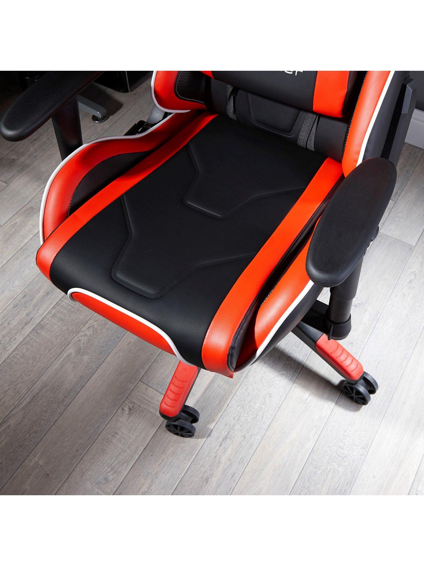 X Rocker Agility Red/Black Sport eSport PC Office Gaming Chair ...