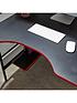  image of x-rocker-icarus-black-gaming-desk