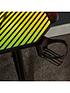  image of x-rocker-jaguar-grey-esports-gaming-desk-with-led-edge-lighting