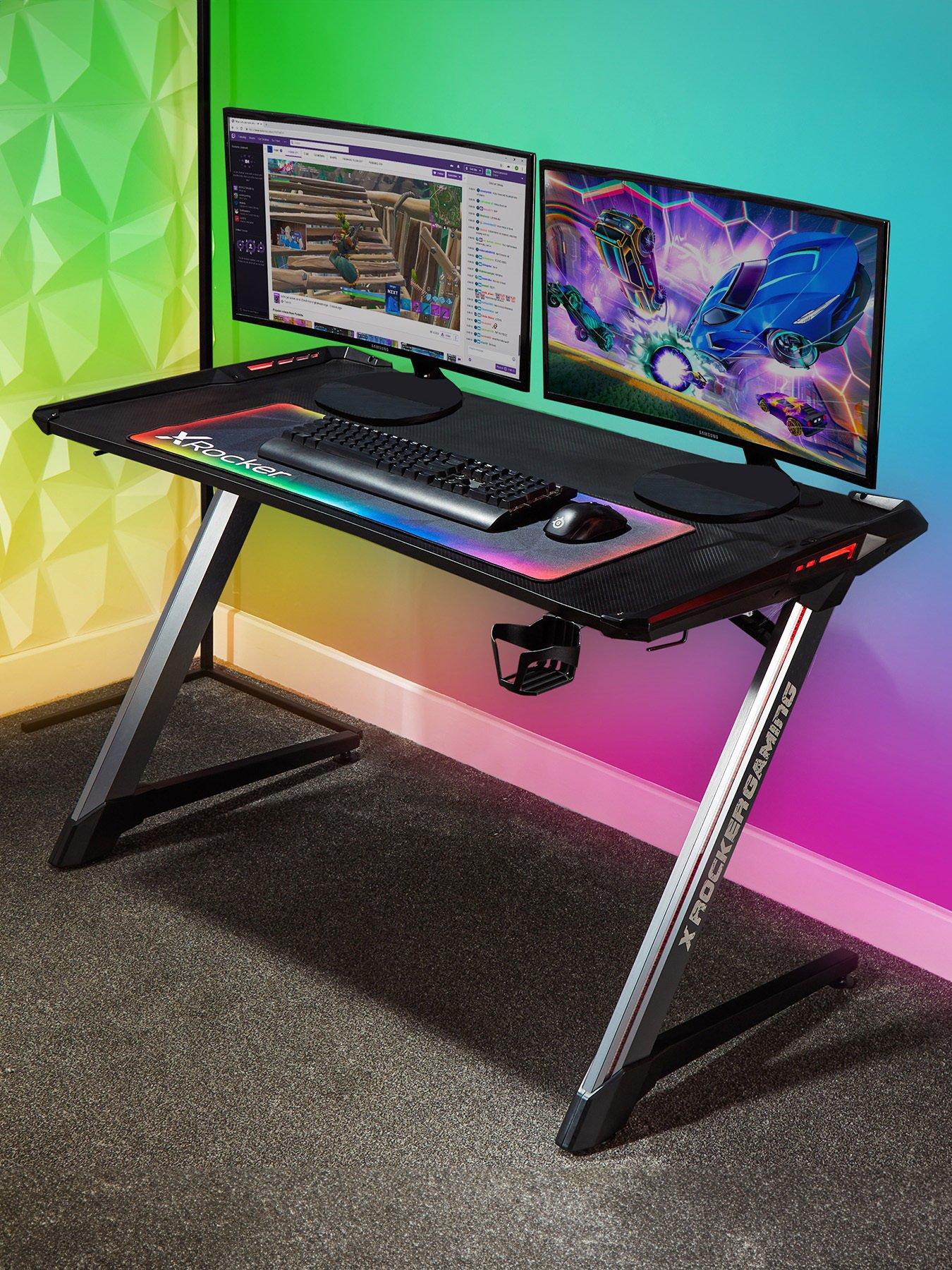 Gaming Desks  LYNX RGB Gaming Desk