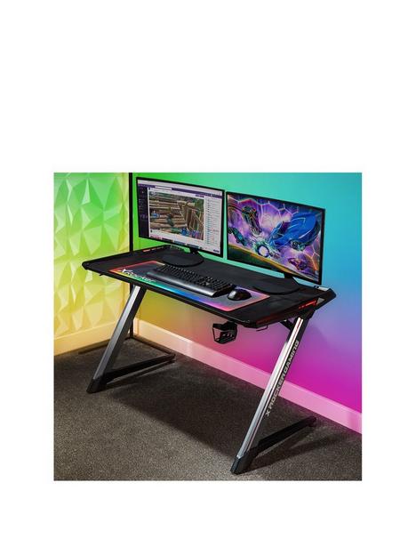 x-rocker-lynx-aluminium-ultimate-gaming-desk-with-vibrant-rgb-led-side-lighting